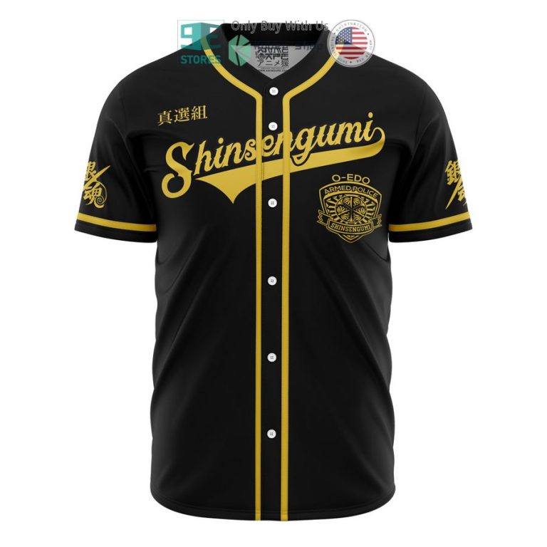 shinsengumi gintama baseball jersey 2 15393