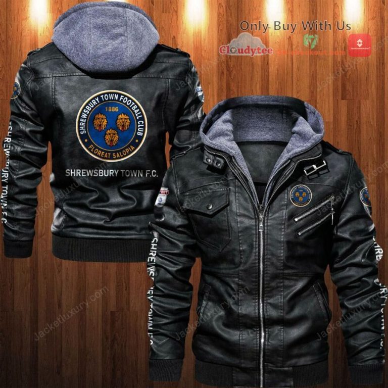 shrewsbury town leather jacket 1 30871