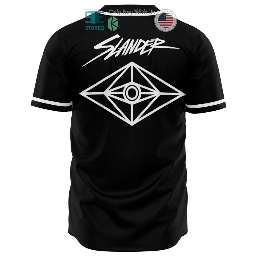 slander logo black baseball jersey 2 90249