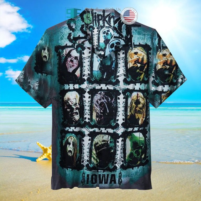 slipknot iowa cards art hawaiian shirt 1 86538