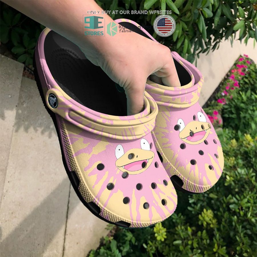 slowpoke tie dye face crocs crocband shoes 2 21989