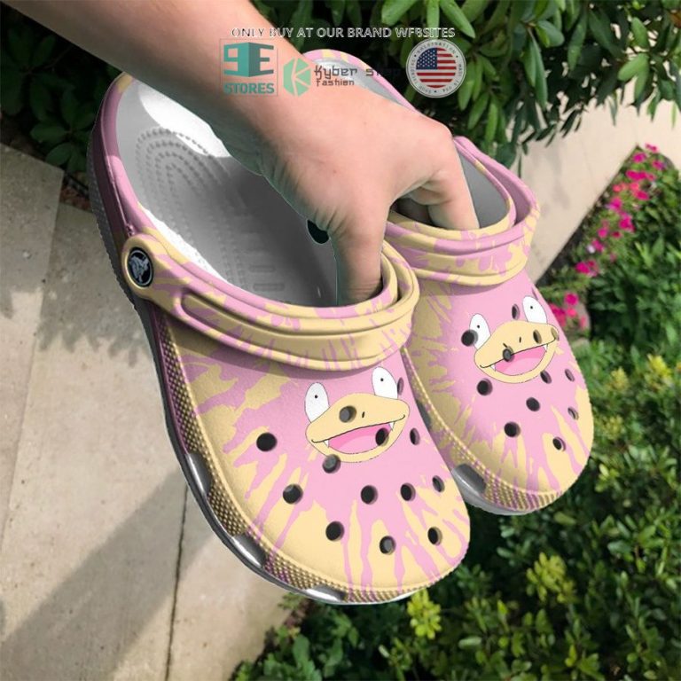 slowpoke tie dye face crocs crocband shoes 3 46158