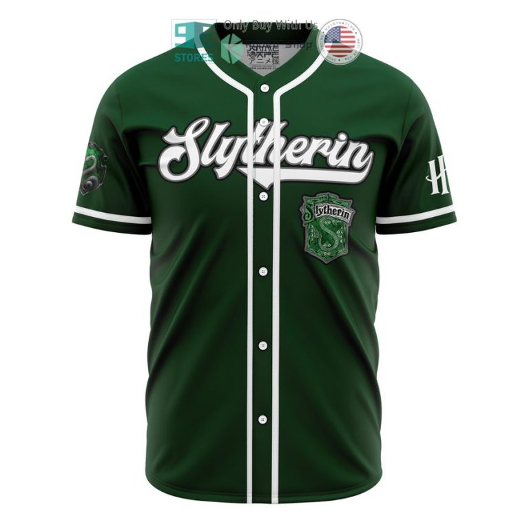 slytherin house harry potter baseball jersey 1 41981