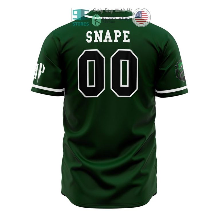 slytherin house harry potter baseball jersey 3 40900