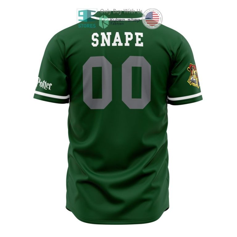 snape slytherin serpents house harry potter baseball jersey 3 39826