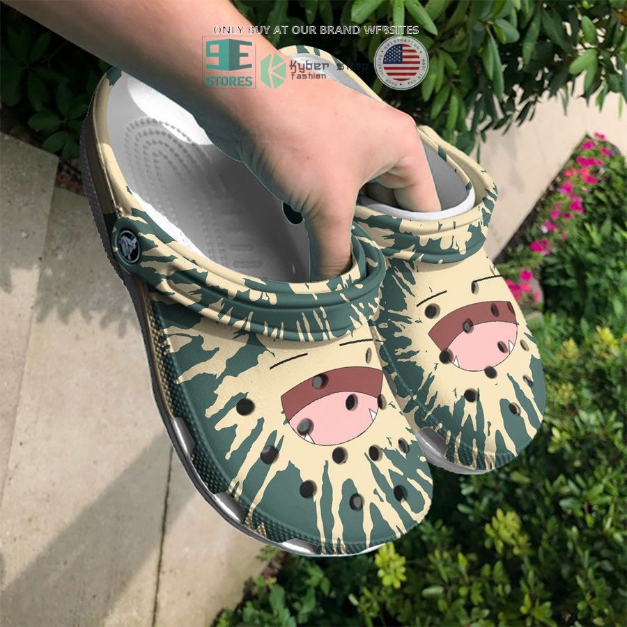 snorlax tie dye face crocs crocband shoes 2 42412