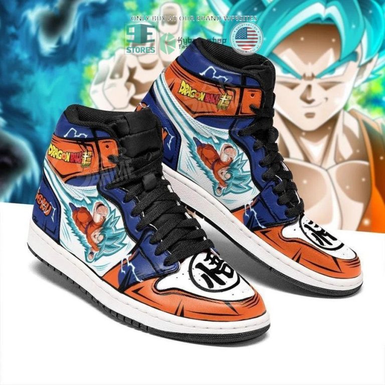 son goku dragon ball air jordan high top shoes 2 23744