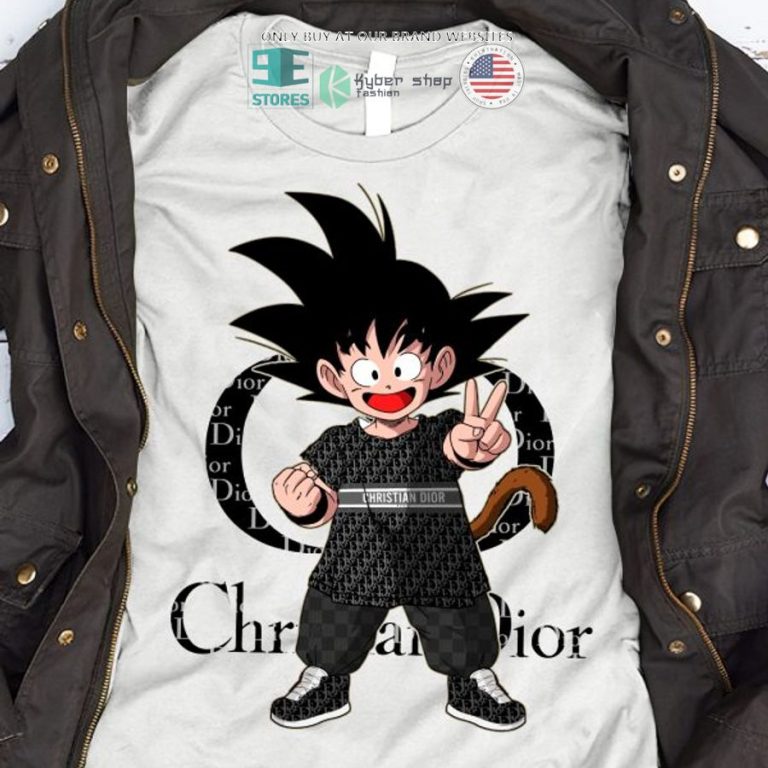 son goku kid dior white t shirt 1 24468