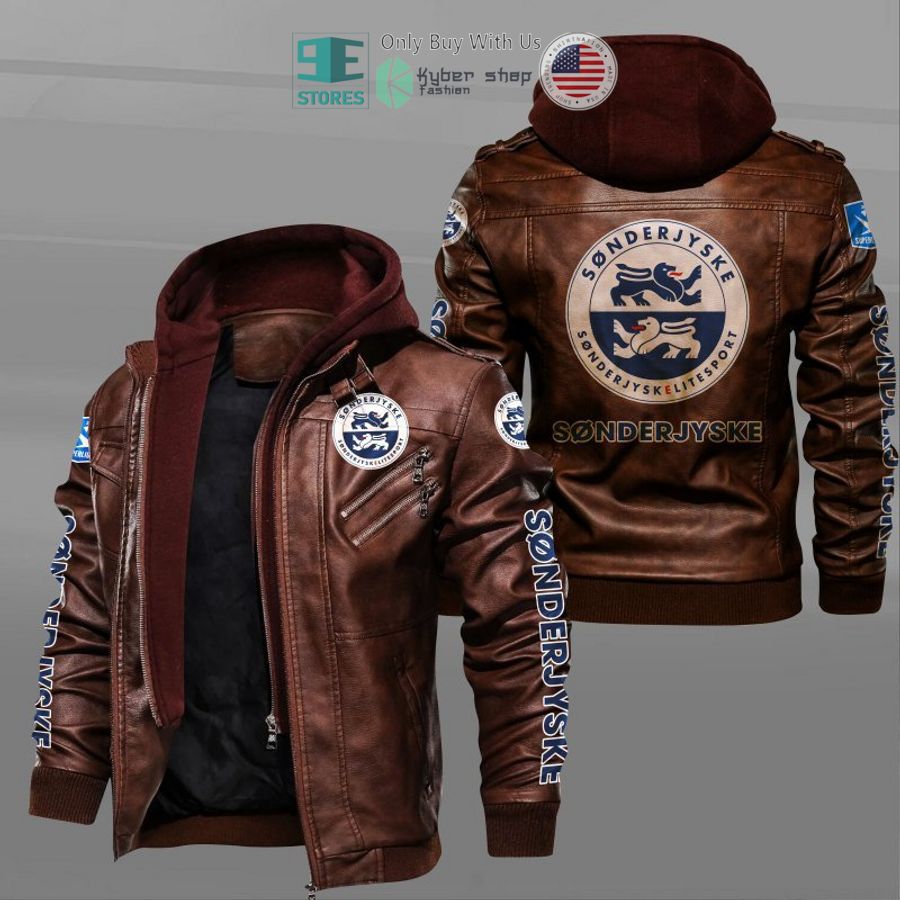 sonderjyske fodbold leather jacket 2 42916