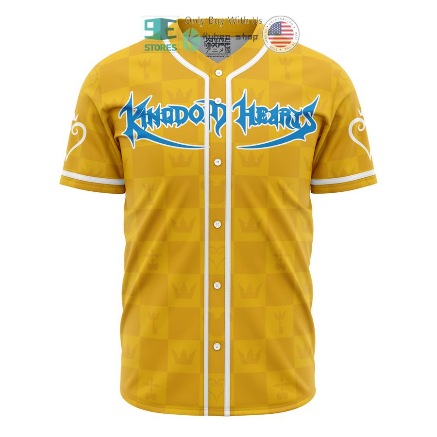 sora kingdom hearts baseball jersey 1 9630