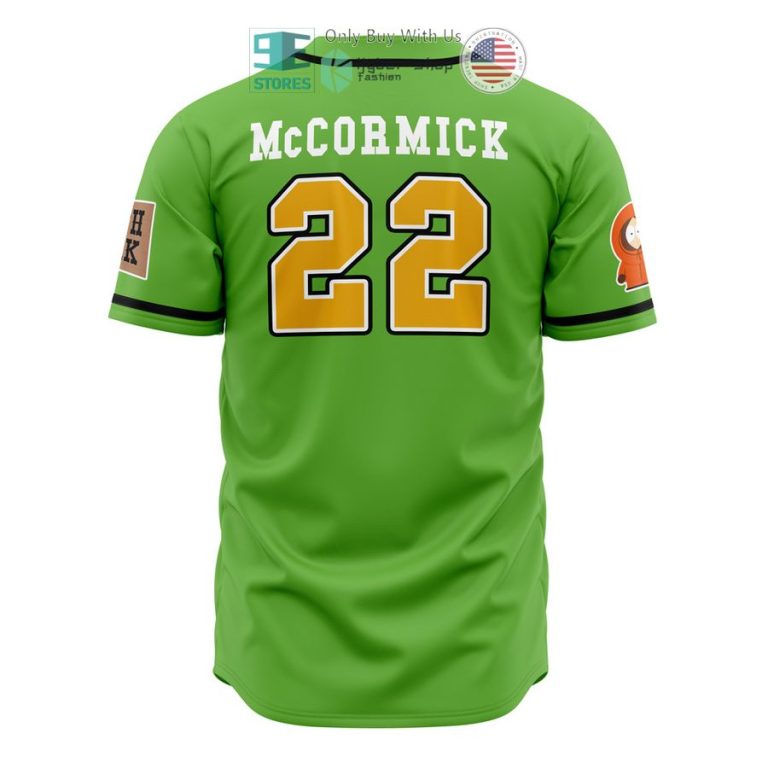 south park cows mccormick south park baseball jersey 3 41185