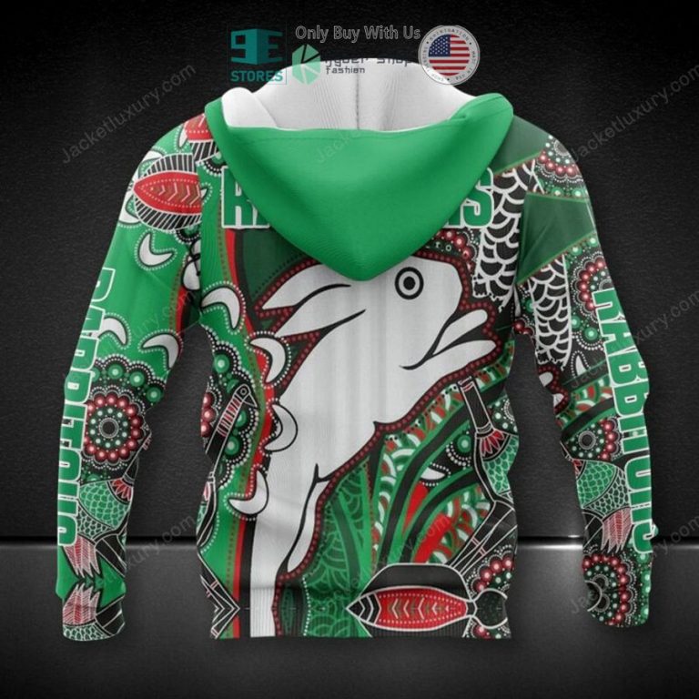 south sydney rabbitohs aboriginal pattern 3d hoodie polo shirt 2 26998