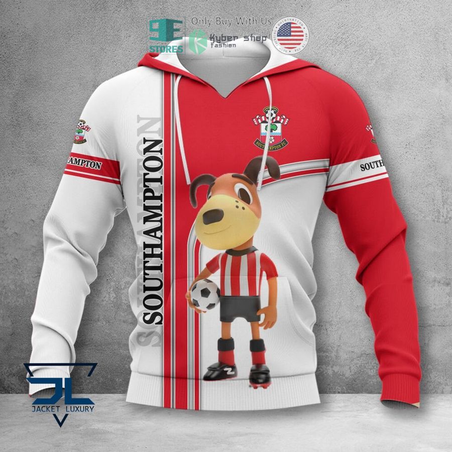 southampton mascot 3d polo shirt hoodie 2 95042