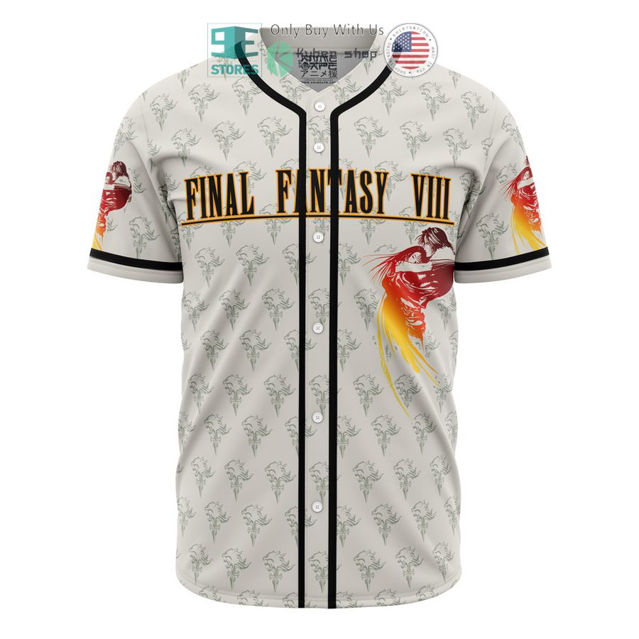 squall final fantasy 8 baseball jersey 1 58412