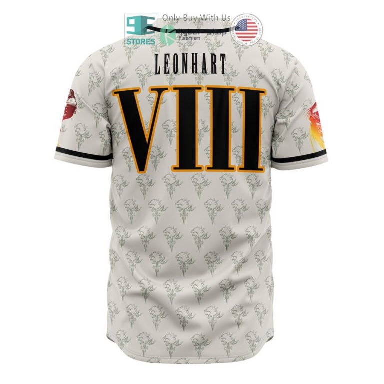 squall final fantasy 8 baseball jersey 3 18607