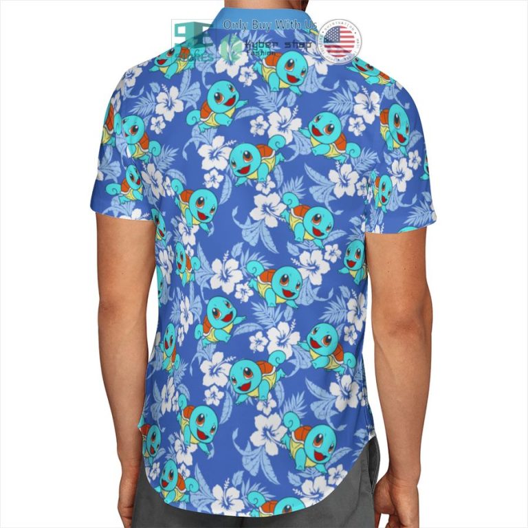 squirtle tropical hawaiian shirt shorts 3 68681