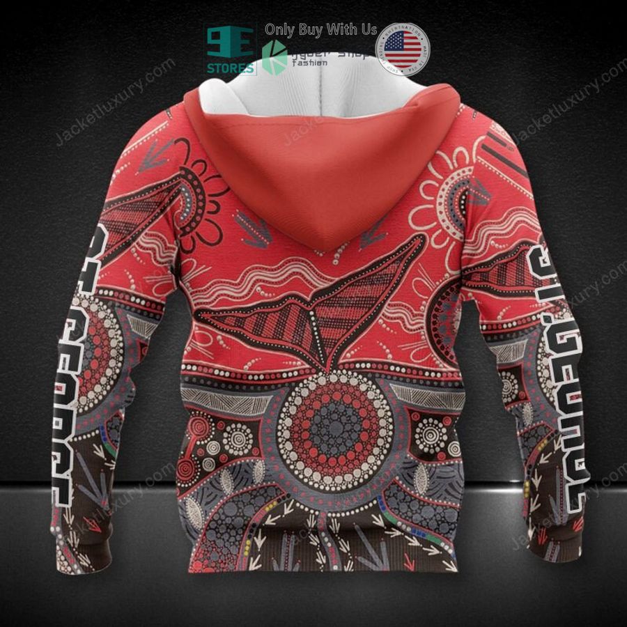 st george illawarra dragons aboriginal pattern 3d hoodie polo shirt 2 27276