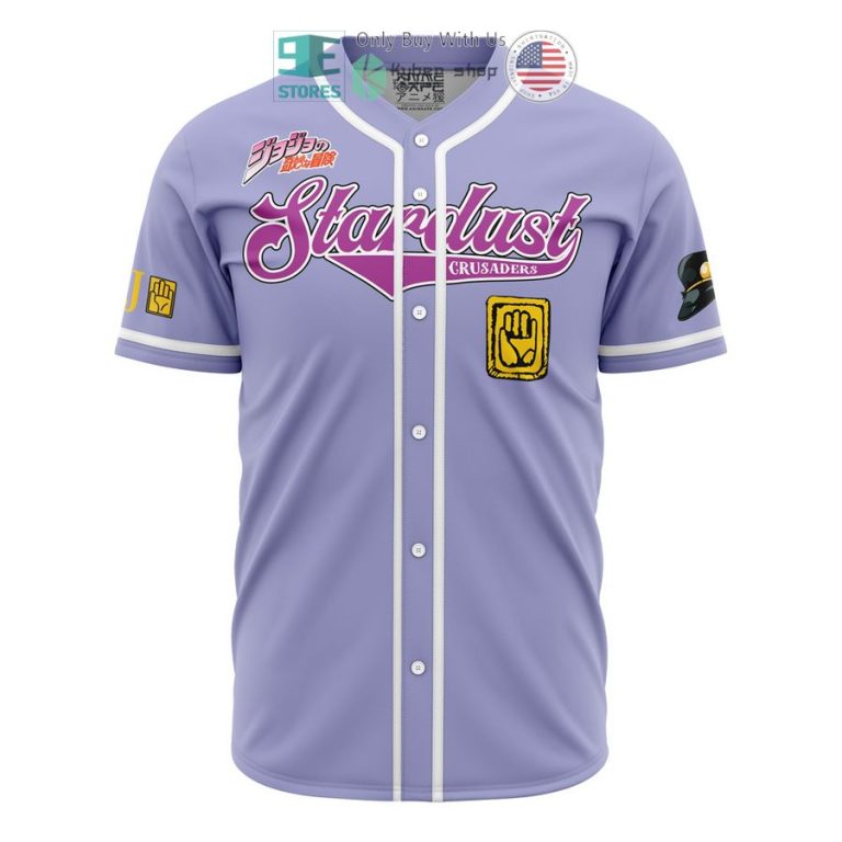 stardust crusaders jojos bizarre adventure baseball jersey 2 62152