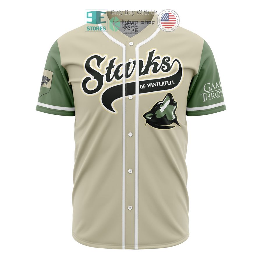 starks of winterfell game of thrones baseball jersey 1 30949