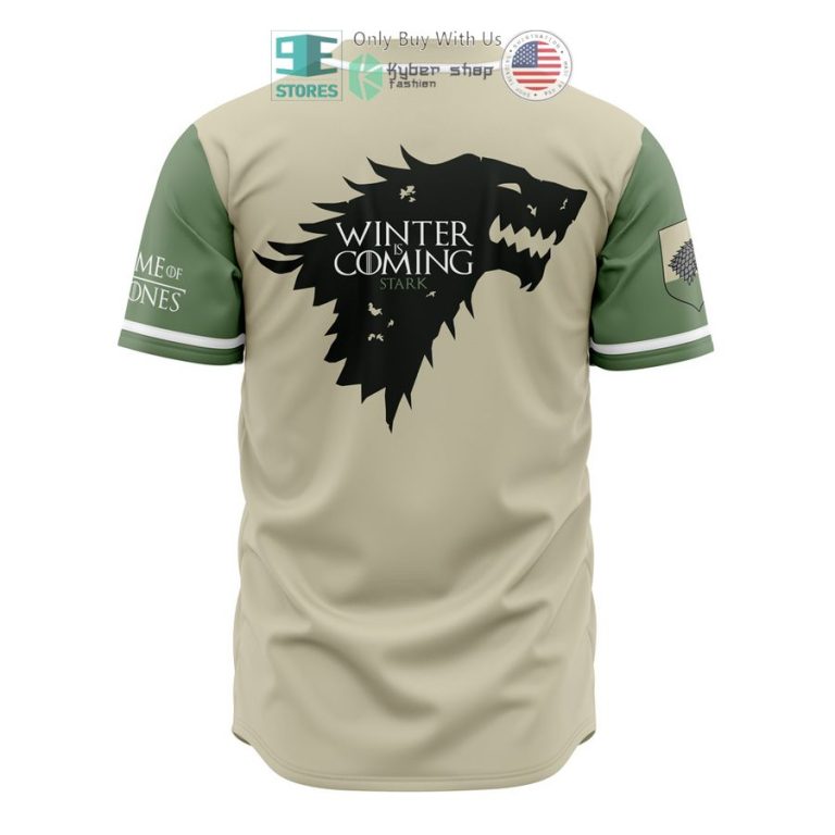 starks of winterfell game of thrones baseball jersey 3 83364