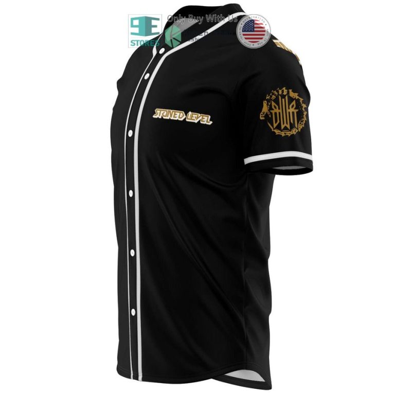 stoned level black baseball jersey 3 81658