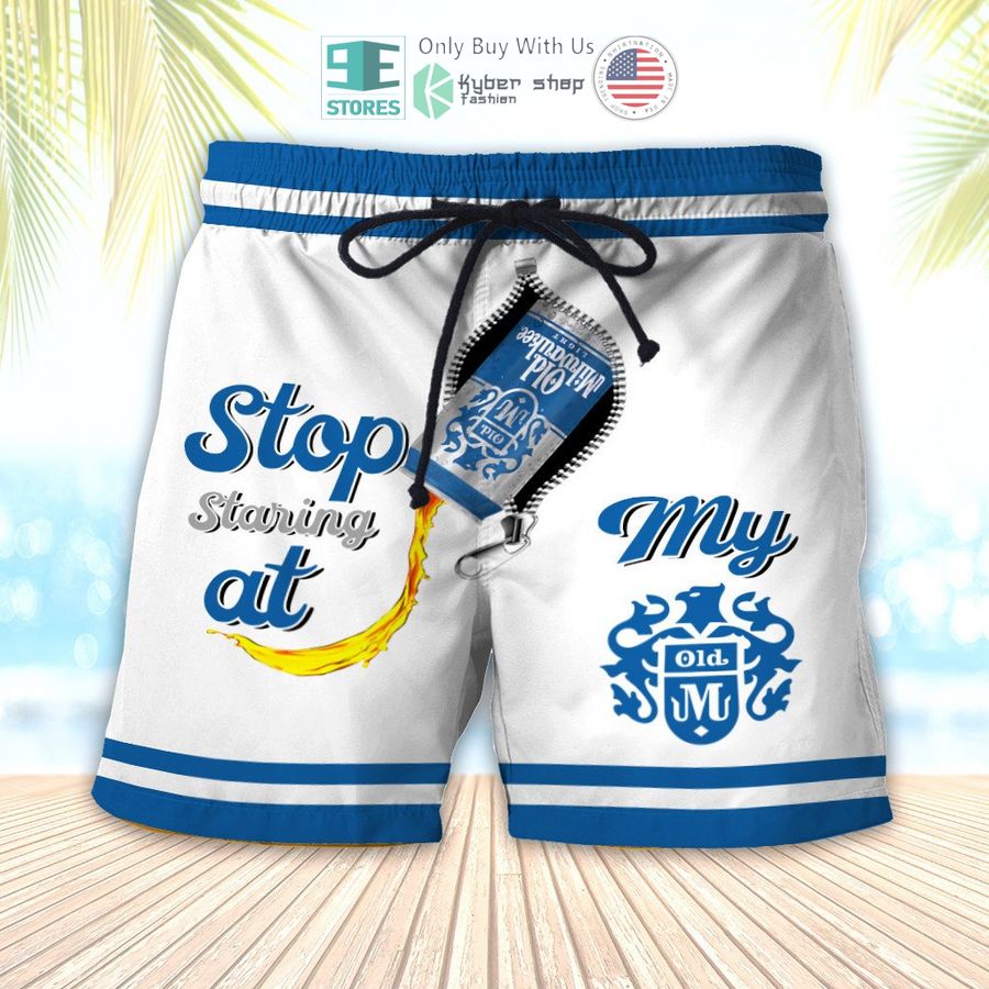 stop staring at my old milwaukee beach shorts 1 96921