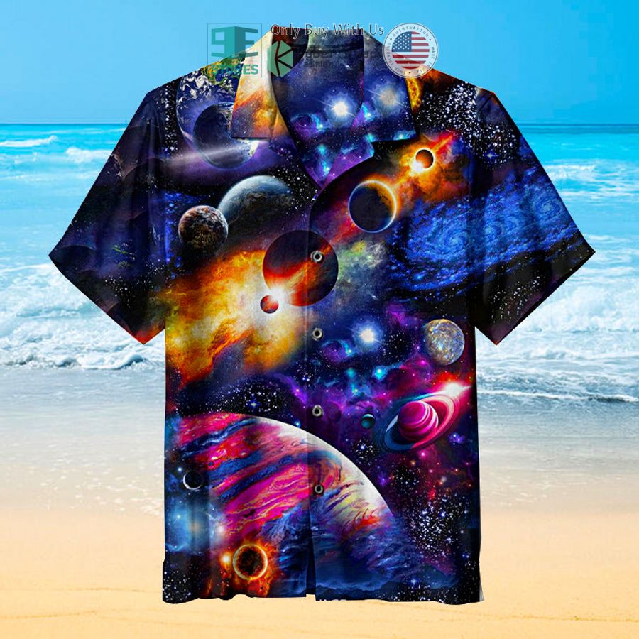 stunning universe milky way hawaiian shirt 1 94918