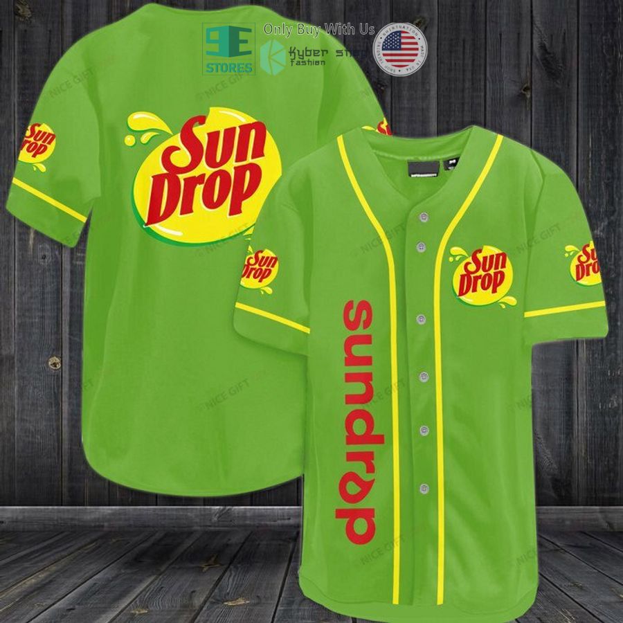 sun drop logo green baseball jersey 1 60687