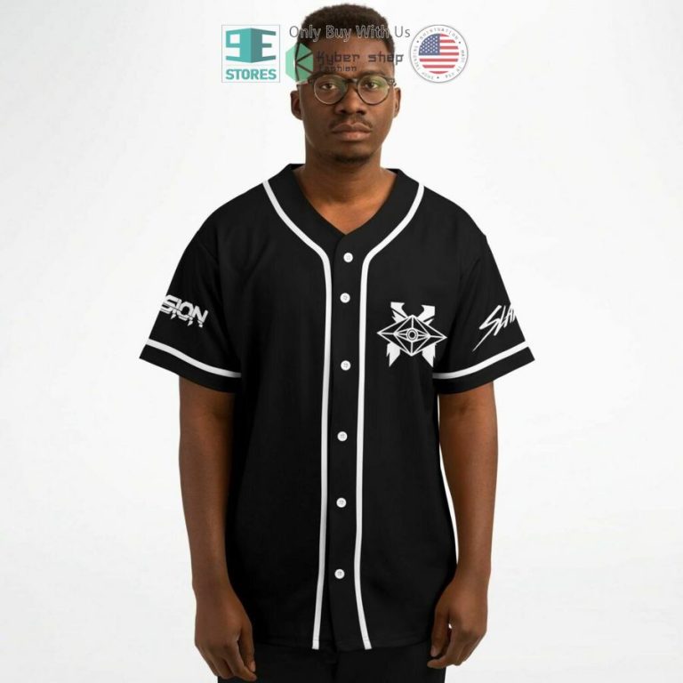 super headbanger black baseball jersey 3 7244