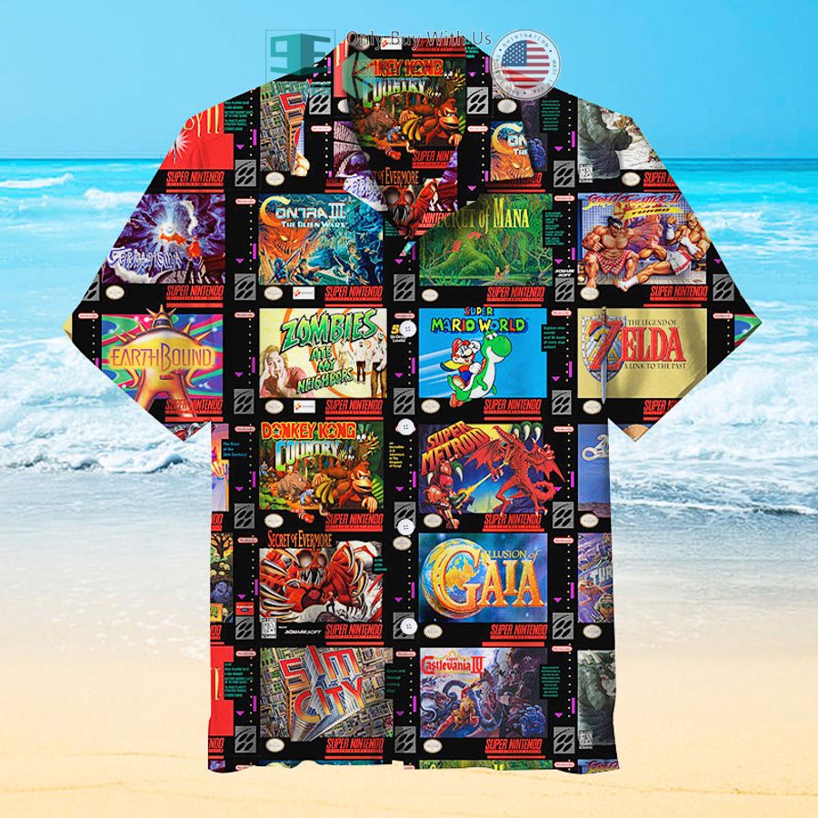 super nintendo entertainment system hawaiian shirt 1 1310