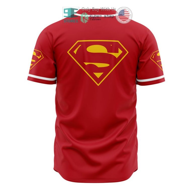 superman dc comics baseball jersey 3 3764