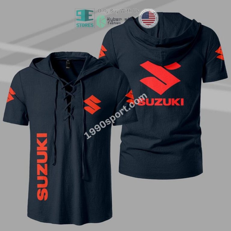 suzuki brand drawstring shirt 3 73148