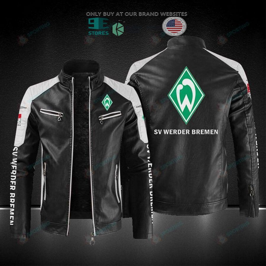 sv werder bremen block leather jacket 1 14167