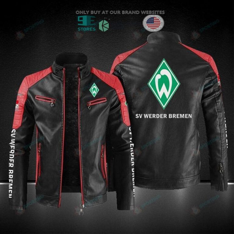 sv werder bremen block leather jacket 3 44134