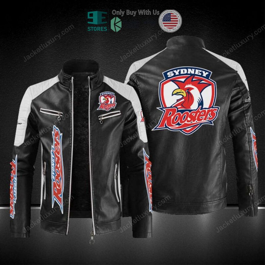 sydney roosters block leather jacket 1 64779