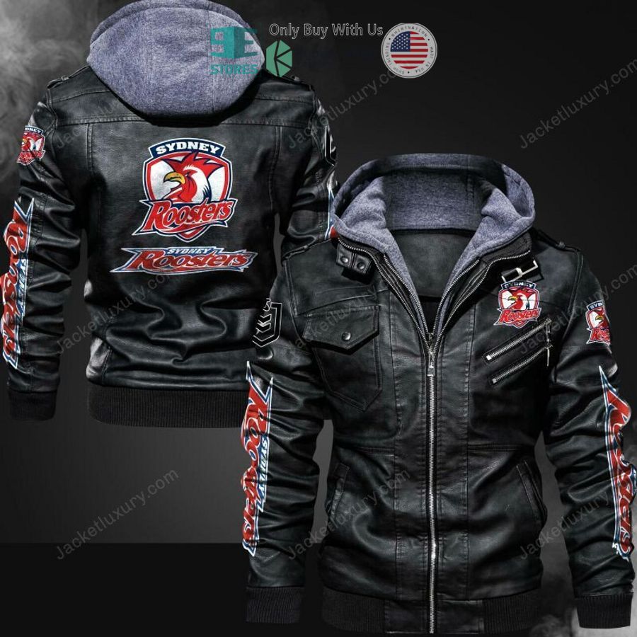 sydney roosters logo leather jacket 1 23963