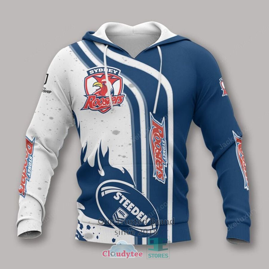 sydney roosters nrl 3d hoodie polo shirt 1 15276