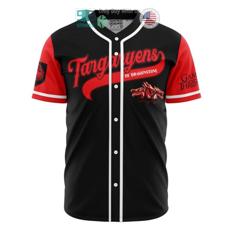 targaryens of dragonstone game of thrones baseball jersey 1 79953