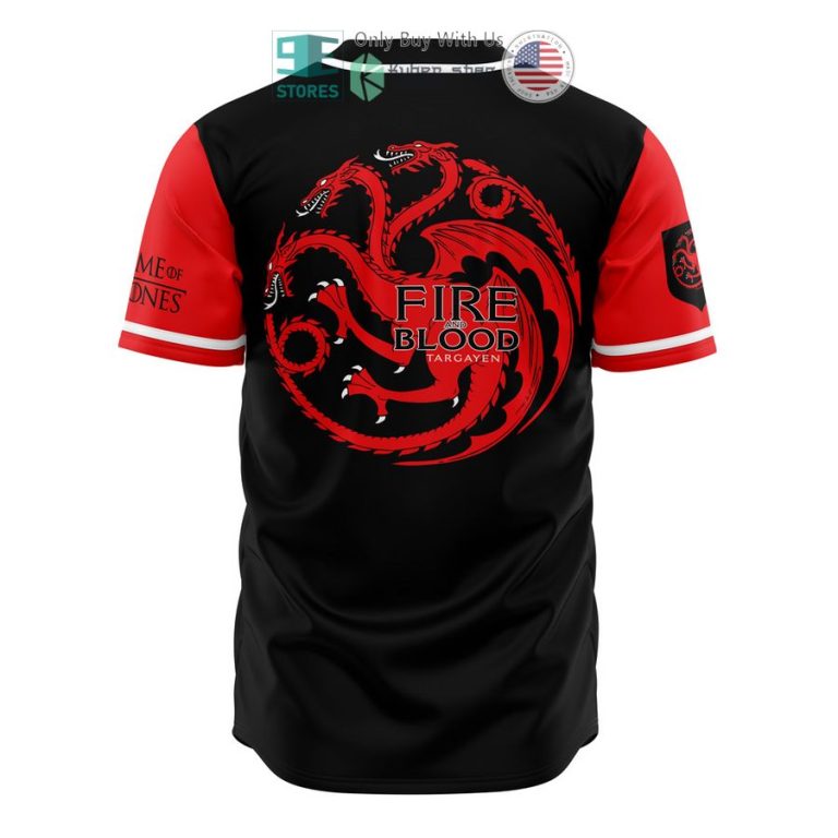 targaryens of dragonstone game of thrones baseball jersey 3 85459