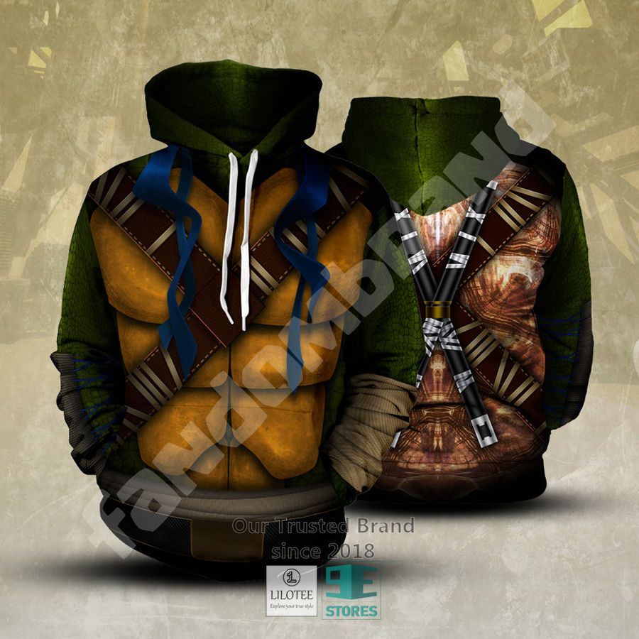 teenage mutant ninja turtle 3d hoodie 1 44919