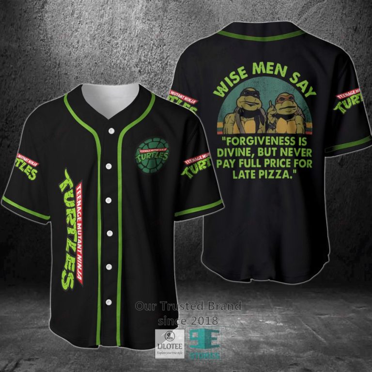 teenage mutant ninja turtles baseball jersey 1 90846