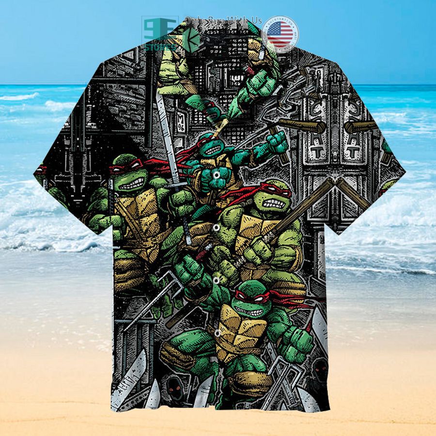 teenage mutant ninja turtles hawaiian shirt 1 24064