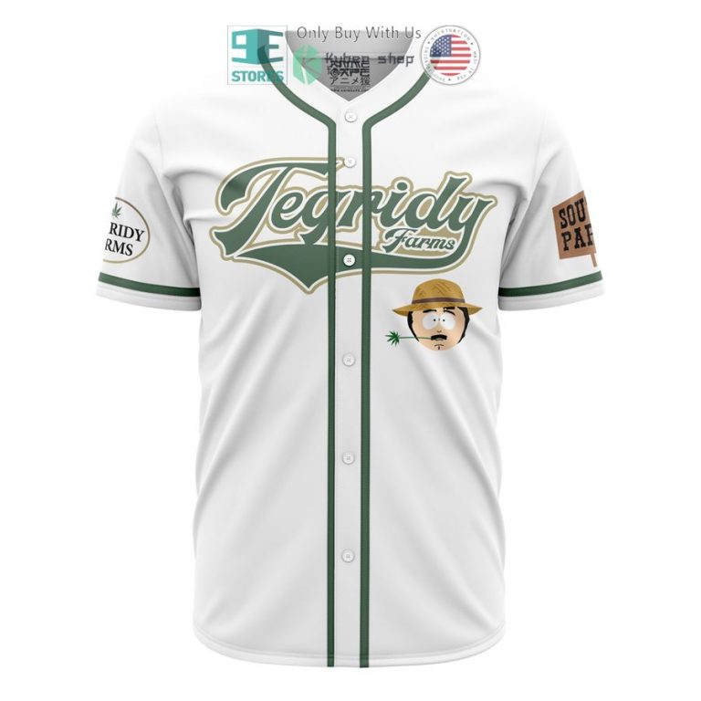 tegridy farms marsh south park baseball jersey 2 94469