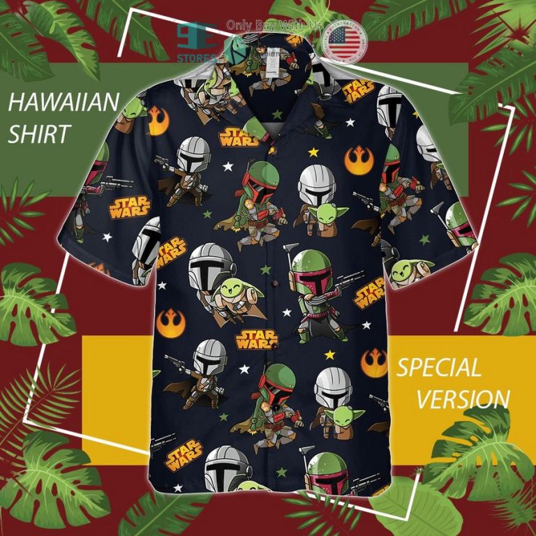 the mandalorian boba fett rebel alliance symbol hawaiian shirt 1 48954