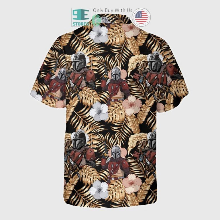 the mandalorian tropical leaves flowers hawaiian shirt 3 34606