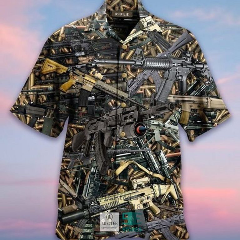 the quickest way to a mans heart is 2970 feet per second hawaiian shirt 1 96275