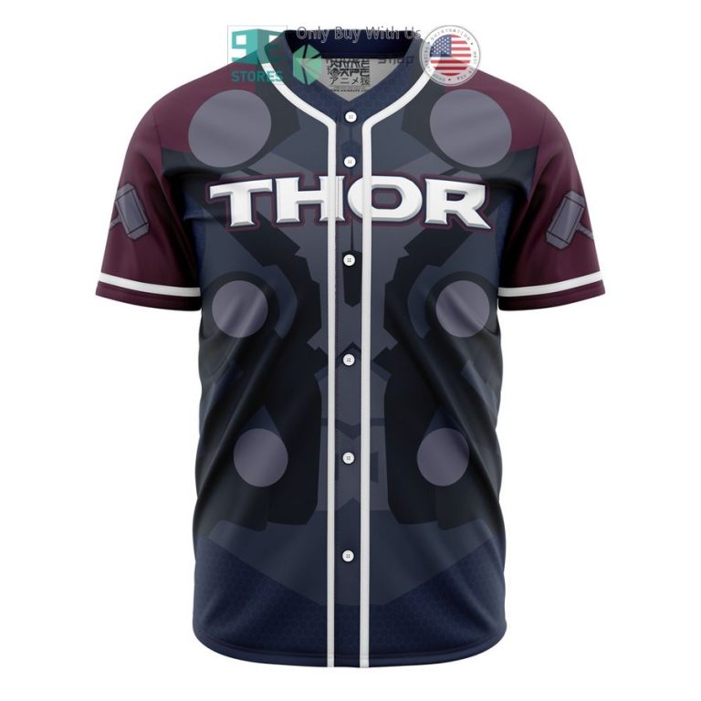 thor marvel baseball jersey 2 7717