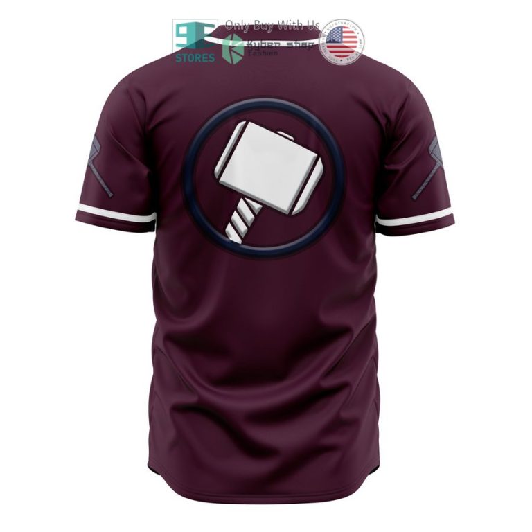 thor marvel baseball jersey 3 13119