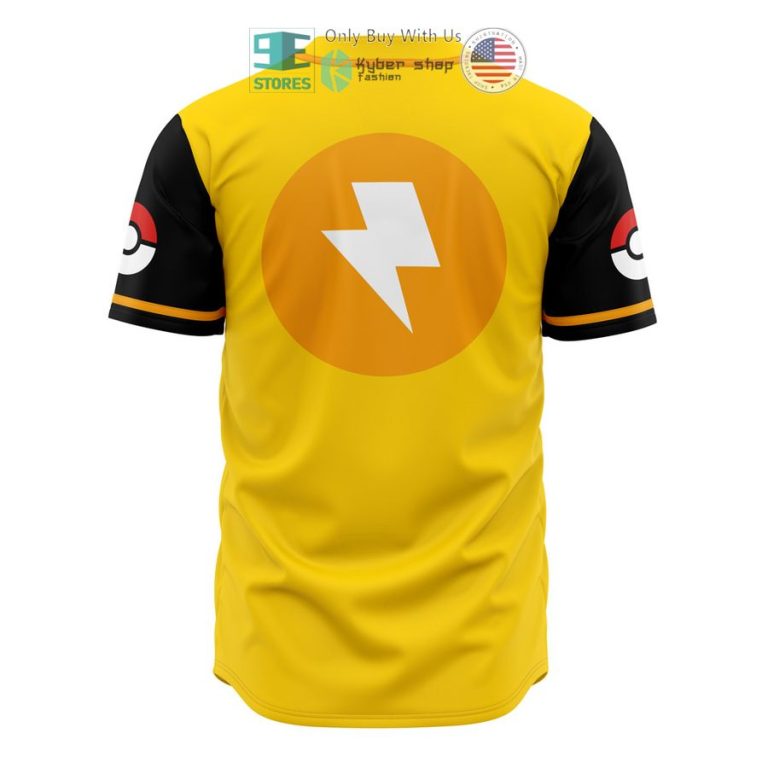 thundershocks pokemon baseball jersey 3 90772