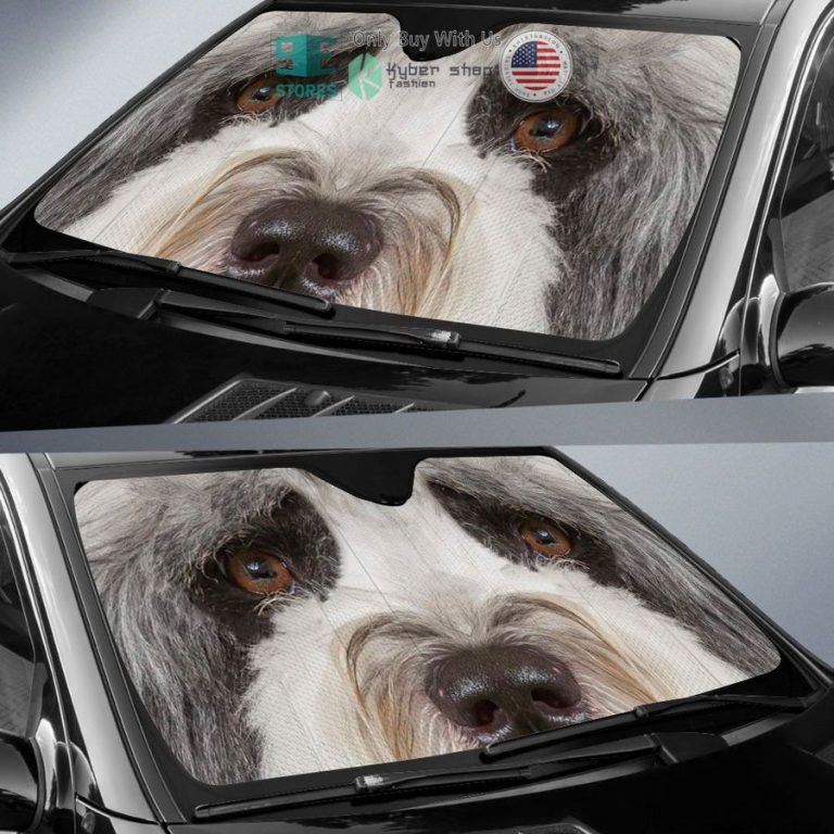 tibetan terriers eyes car sun shade 2 58429